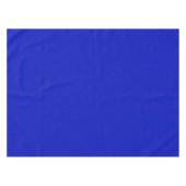 Einfarbig: Königlich Blau Tischdecke (Vorderseite (Horizontal))