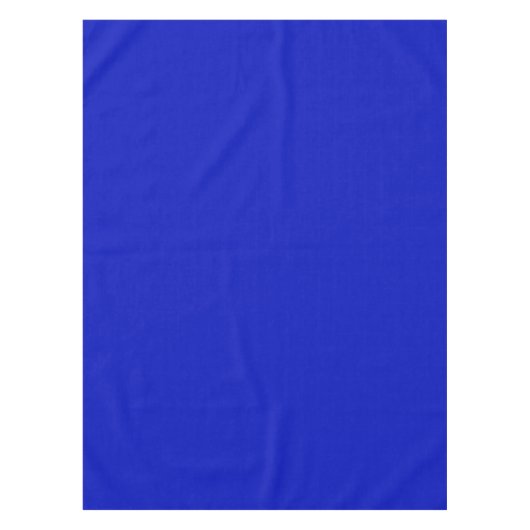 Einfarbig: Königlich Blau Tischdecke (Vorderseite)