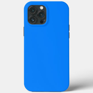 Einfarbig lebhaft blau iPhone 13 pro max hülle