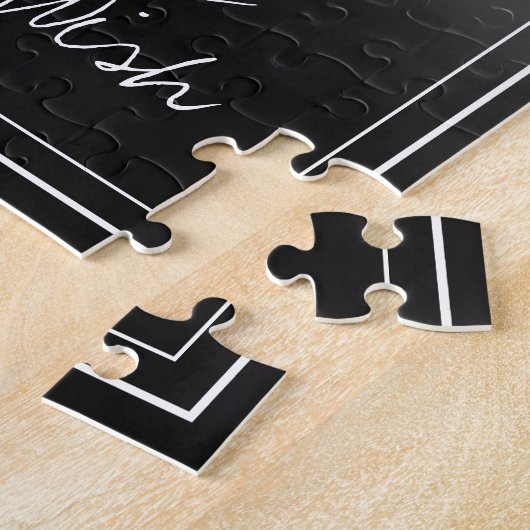 Einfarbig machen Sie ein Puzzle (Seite)