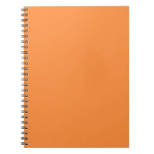 Einfarbig Orange einfarbig Notizblock
