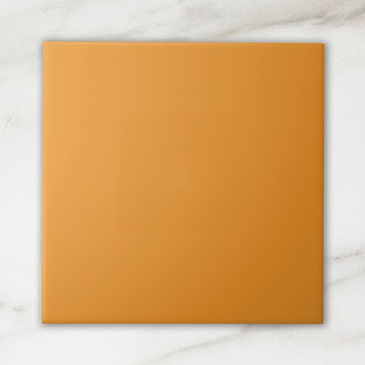 Einfarbig Orange Fliese