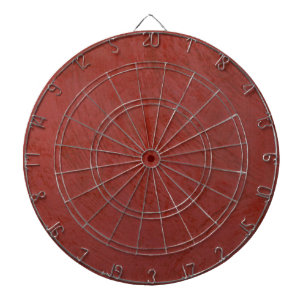 Einfarbig Rot Dartscheibe