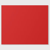 Einfarbig: Rot Geschenkpapier (Flach)