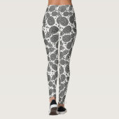 Einfarbige Ananas 2 Leggings (Rückseite)
