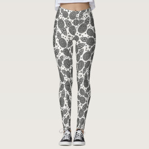 Einfarbige Ananas 2 Leggings
