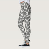 Einfarbige Ananas 2 Leggings (Links)