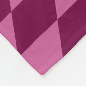 Einfarbige Decke Maryland-Flagge - Pink (Ecke)