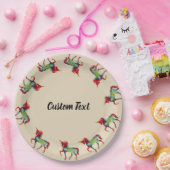 Einfarbige, einfarbige Teller für benutzerdefinier (Party)