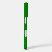 Einfarbige grüne Farbe Case-Mate iPhone Hülle (Rückseite / Rechts)
