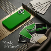 Einfarbige grüne Farbe iPhone 16 Hülle