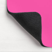 Einfarbige Hot-Pink-Klassik-Mauspad Mousepad (Ecke)