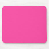 Einfarbige Hot-Pink-Klassik-Mauspad Mousepad (Vorne)