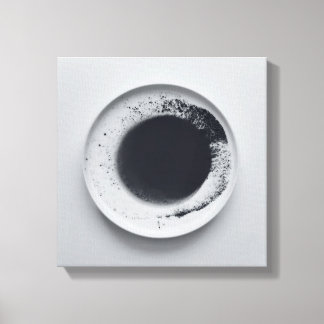 Einfarbige Kaffeetextur abstrakt Art. 1 Leinwanddruck