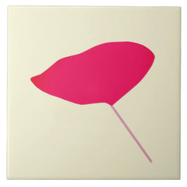 Einfarbige Keramik Fliese