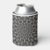Einfarbige Mandala Dosenkühler (Kanne Vorderseite)