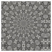 Einfarbige Mandala Stoff (Nahaufnahme)