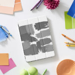 Einfarbige Pinselabdeckung iPad Pro Cover<br><div class="desc">Die "Monochrome Pinselabdeckung", die Ihr iPad in ein Meisterwerk moderner Kunst verwandeln wird. Dieses einzigartige Cover ist mit einem kühnen, dynamischen Schwarz-Weiß-Pinselmuster entworfen, das Ihr iPad sofort in ein sehenswertes Kunstwerk verwandelt. Die kontrastierenden Farben Schwarz und Weiß schaffen ein elegantes und elegantes Ambiente in jeder Umgebung, die Textur und Bewegung...</div>