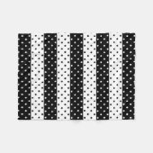 Einfarbige Polka-Punkt-Fleece-Decke Fleecedecke (Vorderseite (Horizontal))