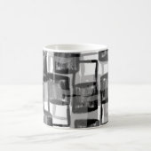 Einfarbige Quadrate Kaffeetasse (Mittel)
