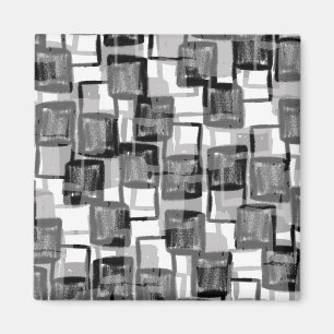 Einfarbige Quadrate Magnet