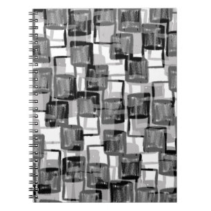 Einfarbige Quadrate Notizblock
