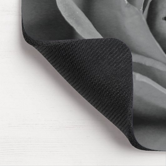 Einfarbige Rose Mousepad (Ecke)