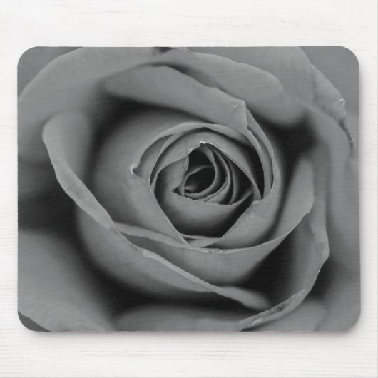 Einfarbige Rose Mousepad (Vorne)