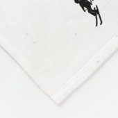 Einfarbige Skilangserie Fleecedecke (Ecke)