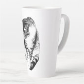 Einfarbige Tasse des Tabby Cat (Rechte Ecke)
