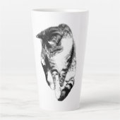 Einfarbige Tasse des Tabby Cat (Vorderseite)
