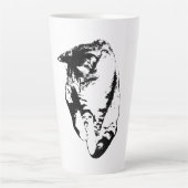 Einfarbige Tasse des Tabby Cat (Vorderseite)