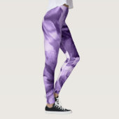 Einfarbige Veilchen Leggings (Rechts)