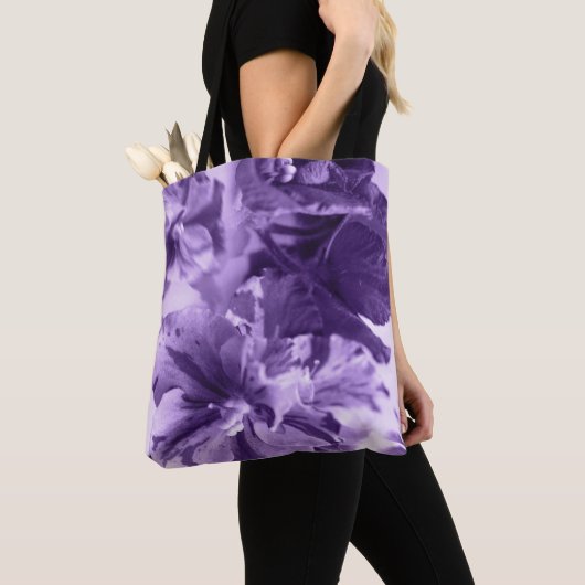 Einfarbige Veilchen Tasche (Von Nahem)