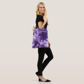 Einfarbige Veilchen Tasche (Am Model)