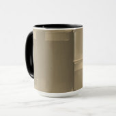 einfarbiger Glitter Tasse (Vorderseite Links)