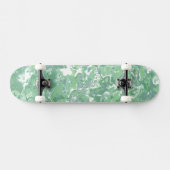 einfarbiger grüner Marmor Skateboard (Horizontal)