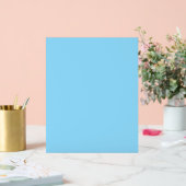 Einfarbiger hellblauer Hintergrund, gleichmäßig ge Acrylschild (Hochzeit)