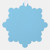 Einfarbiger hellblauer Hintergrund, gleichmäßig ge Ornament Karte (Vorderseite)