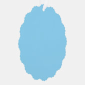 Einfarbiger hellblauer Hintergrund gleichmäßig gef Ornament Karte (Rechts)