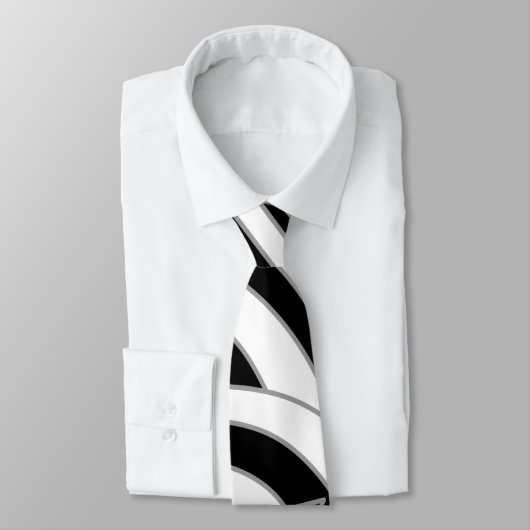 Einfarbiger Kunst-Deko-Entwurf Krawatte (Gebunden)