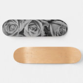 Einfarbiger RosenSkateboard Skateboard (Horizontal)