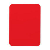 Einfarbiger roter Hintergrund Magnet (Vertikal)