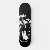 Einfarbiger Tiger Skateboard (Vorderseite)