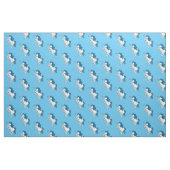 Einfarbiges Baumwollgewebe durch den Garten | Blau Stoff (Yard (91,4 cm))
