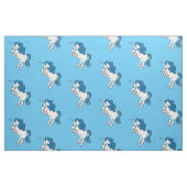 Einfarbiges Baumwollgewebe durch den Garten | Blau Stoff (Fat Quarter (45,7 x 55,9 cm))