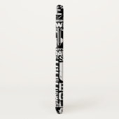 Einfarbiges Computerwörterbuch Case-Mate iPhone Hülle (Hinten/Rechts)