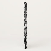 Einfarbiges Computerwörterbuch Case-Mate iPhone Hülle (Hinten/Links)