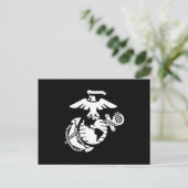 Einfarbiges EGA - weiß Feiertagspostkarte (Stehend Vorderseite)