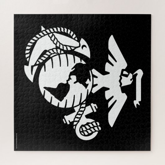 Einfarbiges EGA - weiß Puzzle (Horizontal)